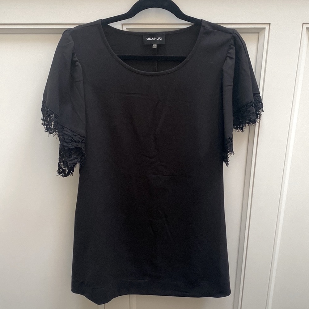 Lace Sleeve Shift Dress